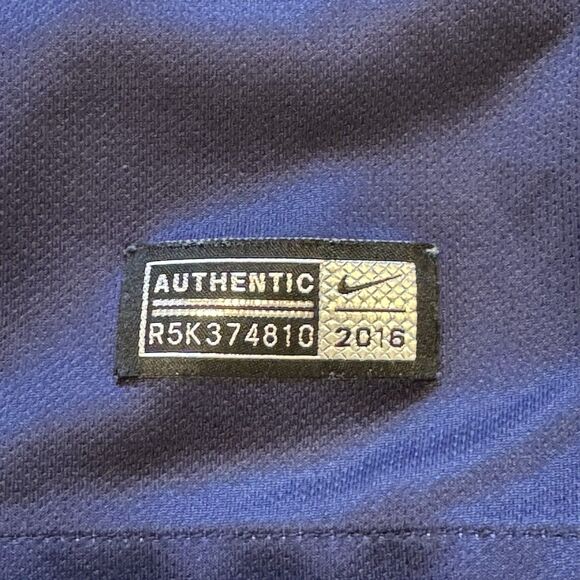 NIKE PSG PARIS SAINT-GERMAIN 2016/17 HOME SHIRT SOCCER JERSEY FLY EMIRATES KID L - Picture 7 of 12